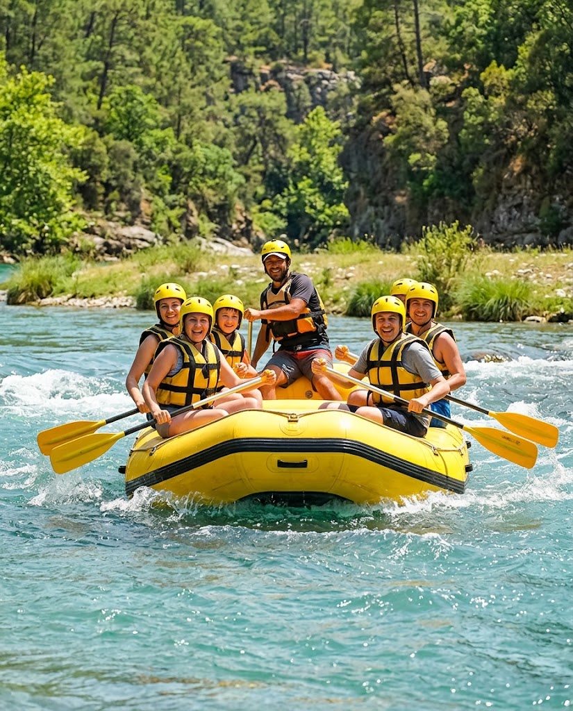 Eğlenceli Rafting Parkuru